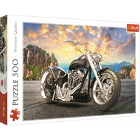 TREFL Puzzle Čierna motorka 500 dielikov