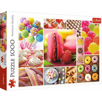 TREFL Puzzle Sladkosti 1000 dielikov