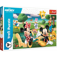 TREFL Puzzle Mickey Mouse: Medzi priateľmi MAXI 24 dielikov