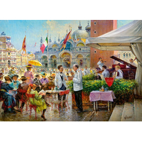 CHERRY PAZZI Puzzle Piazza San Marco, Benátky 1000 dielikov