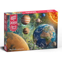 CHERRY PAZZI Puzzle Planéta Zem v Galaxii 2000 dielikov