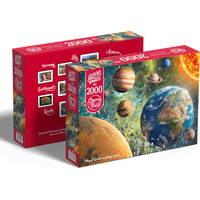 CHERRY PAZZI Puzzle Planéta Zem v Galaxii 2000 dielikov