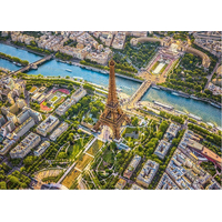 CHERRY PAZZI Puzzle Pohľad na parížsku Eiffelovu vežu 1000 dielikov