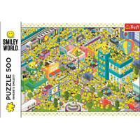 Trefl Puzzle Smiley: Kde je Smiley? 500 dielikov