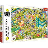 Trefl Puzzle Smiley: Kde je Smiley? 500 dielikov