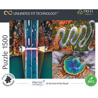 TREFL Puzzle UFT Aerial Mindblow: Na konci cesty 1500 dielikov