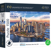 TREFL Puzzle UFT Cityscape: Manhattan, New York, USA 1500 dielikov