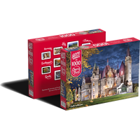 CHERRY PAZZI Puzzle Zámok Mošna 1000 dielikov