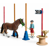 SCHLEICH Farm World® 42482 Závod v agility pre pony