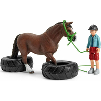 SCHLEICH Farm World® 42482 Závod v agility pre pony