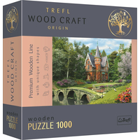 TREFL Wood Craft Origin puzzle Viktoriánsky dom 1000 dielikov