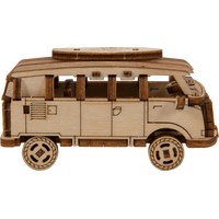 WOODEN CITY 3D puzzle Superfast Minibus Retro