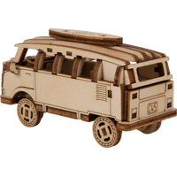 WOODEN CITY 3D puzzle Superfast Minibus Retro