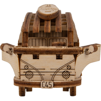 WOODEN CITY 3D puzzle Superfast Minibus Retro