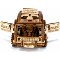 WOODEN CITY 3D puzzle Superfast Police Car
