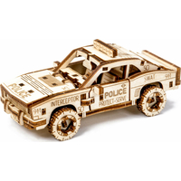 WOODEN CITY 3D puzzle Superfast Police Car