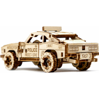 WOODEN CITY 3D puzzle Superfast Police Car