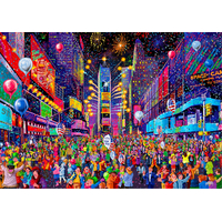 WOODEN CITY Drevené puzzle Silvester 2v1, 505 dielikov EKO
