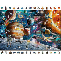 WOODEN CITY Drevené puzzle Vesmírna Odyssea 2v1, 2000 dielikov EKO WOODEN CITY Drevené puzzle Vesmírna Odyssea 2v1, 2000 dielikov EKO