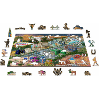 WOODEN CITY Drevené puzzle Vitajte v Las Vegas 2v1, 505 dielikov EKO