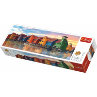 TREFL Panoramatické puzzle Groningen, Holandsko 1000 dielikov