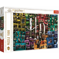 TREFL Puzzle Harry Potter: Svet Harryho Pottera 1500 dielikov