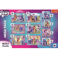 TREFL Puzzle My Little Pony: Žiariví poníky MEGA PACK 10v1