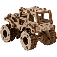 WOODEN CITY 3D puzzle Superfast Monster Truck č.1
