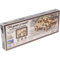 WOODEN CITY 3D puzzle Superfast Rally Car č.4