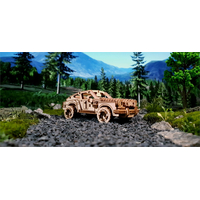 WOODEN CITY 3D puzzle Superfast Rally Car č.4