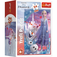 TREFL Displej Puzzle Ľadové kráľovstvo 2, 54 dielikov (40 ks)