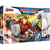 TREFL Obojstranné puzzle Avengers SUPER MAXI 24 dielikov