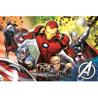 TREFL Obojstranné puzzle Avengers SUPER MAXI 24 dielikov