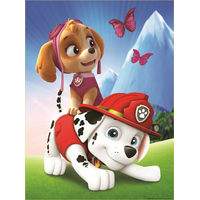 TREFL Obojstranné puzzle Tlapková patrola: Chase, Marshal a Sky BABY MAXI 2x10 dielikov