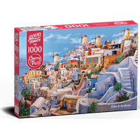 CHERRY PAZZI Puzzle Farby Santorini 1000 dielikov