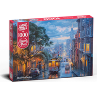 CHERRY PAZZI Puzzle Dažďové odlesky 1000 dielikov