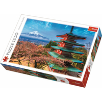 TREFL Puzzle Hora Fuji, Japonsko 1500 dielikov