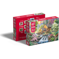 CHERRY PAZZI Puzzle Mlyn v lete 2000 dielikov