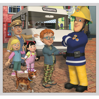 TREFL Puzzle Požiarnik Sam 10v1