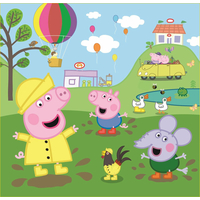TREFL Puzzle Prasiatko Peppa 3v1 (20,36,50 dielikov)