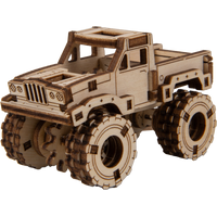 WOODEN CITY 3D puzzle Superfast Monster Truck č.3