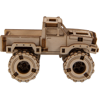 WOODEN CITY 3D puzzle Superfast Monster Truck č.3