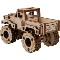 WOODEN CITY 3D puzzle Superfast Monster Truck č.3