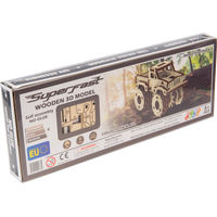 WOODEN CITY 3D puzzle Superfast Monster Truck č.3