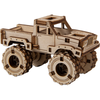 WOODEN CITY 3D puzzle Superfast Monster Truck č.3