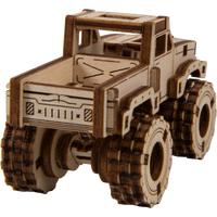 WOODEN CITY 3D puzzle Superfast Monster Truck č.3