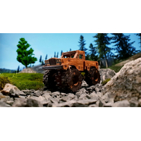 WOODEN CITY 3D puzzle Superfast Monster Truck č.3