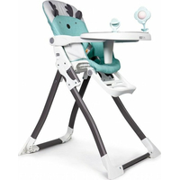 ECOTOYS Jedálenská stolička 2v1 zelená