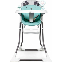 ECOTOYS Jedálenská stolička 2v1 zelená