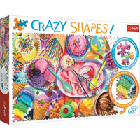 TREFL Crazy Shapes puzzle Sladké sny 600 dielikov